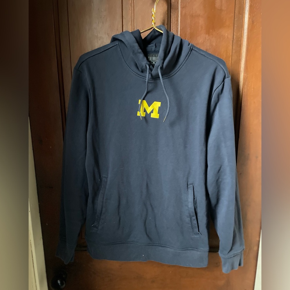 Caliville men's medium blue Michigan hoodie